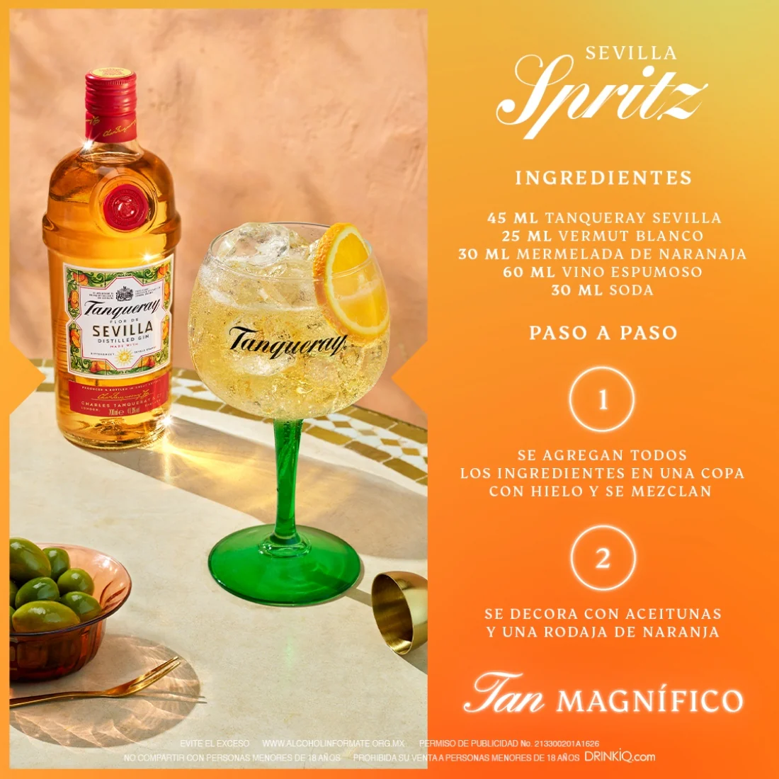 Ginebra Tanqueray Flor de Sevilla Cítrica 750 ml - Image 3