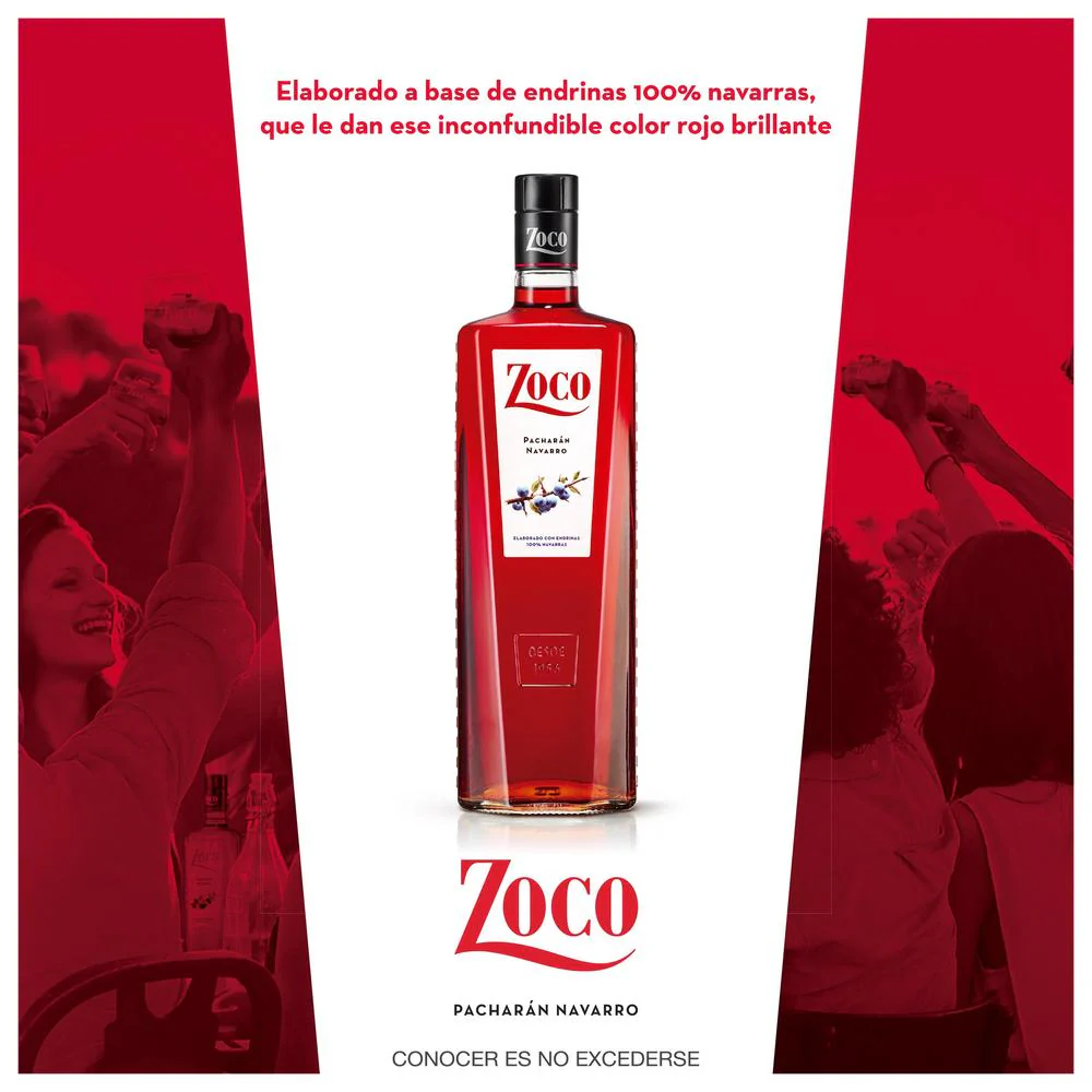 Licor Pacharan Zoco 1000 mL - Image 4