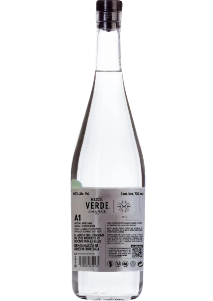 Mezcal Verde Amarás 700 mL - Image 2