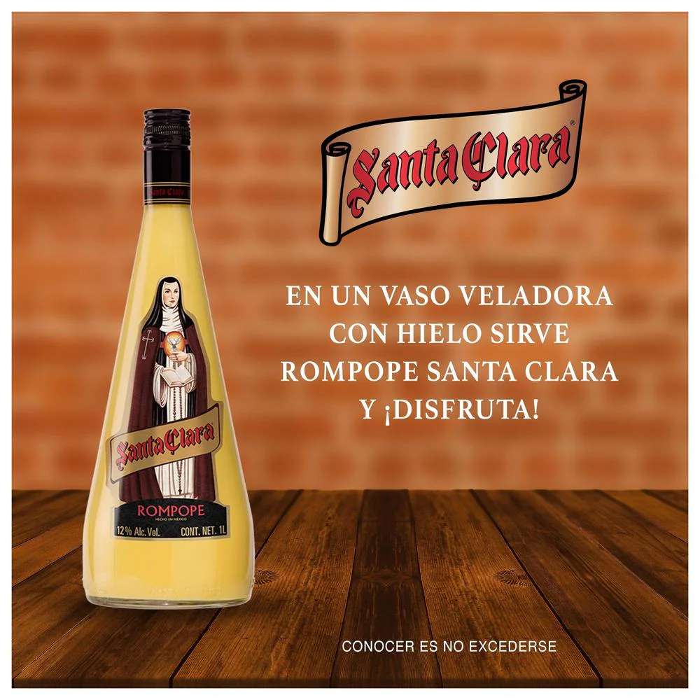 Rompope Santa Clara 1000 mL - Image 3