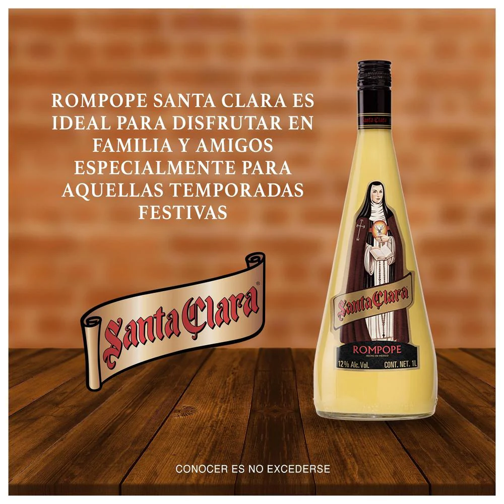 Rompope Santa Clara 1000 mL - Image 4