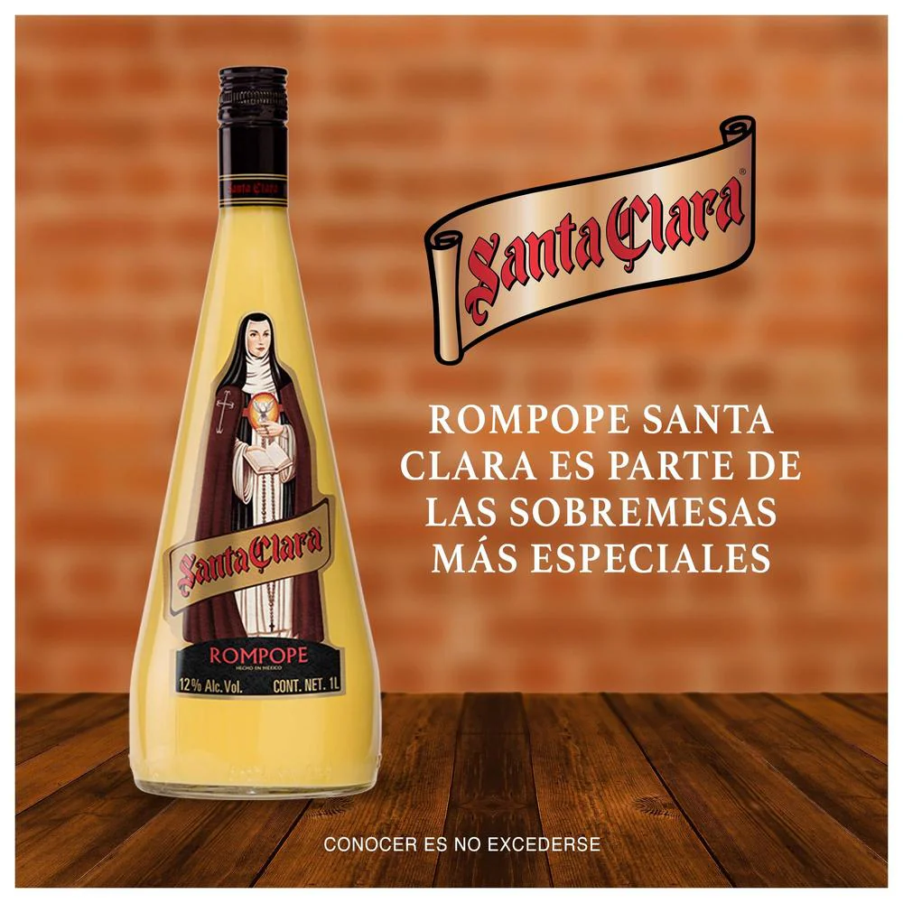 Rompope Santa Clara 1000 mL - Image 5