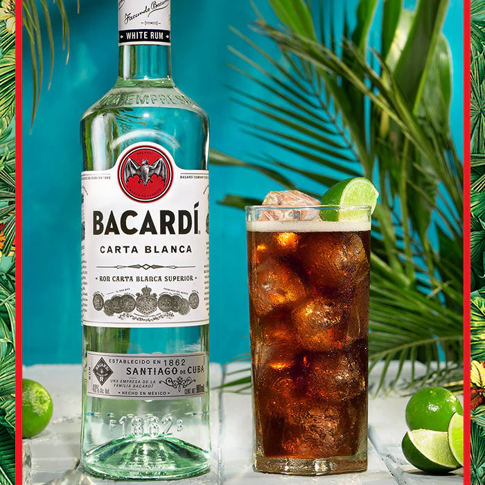 Ron Bacardi Carta Blanca 980ml - Image 5
