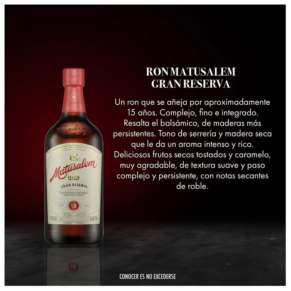 Ron Matusalem Gran Reserva 750 mL - Image 3