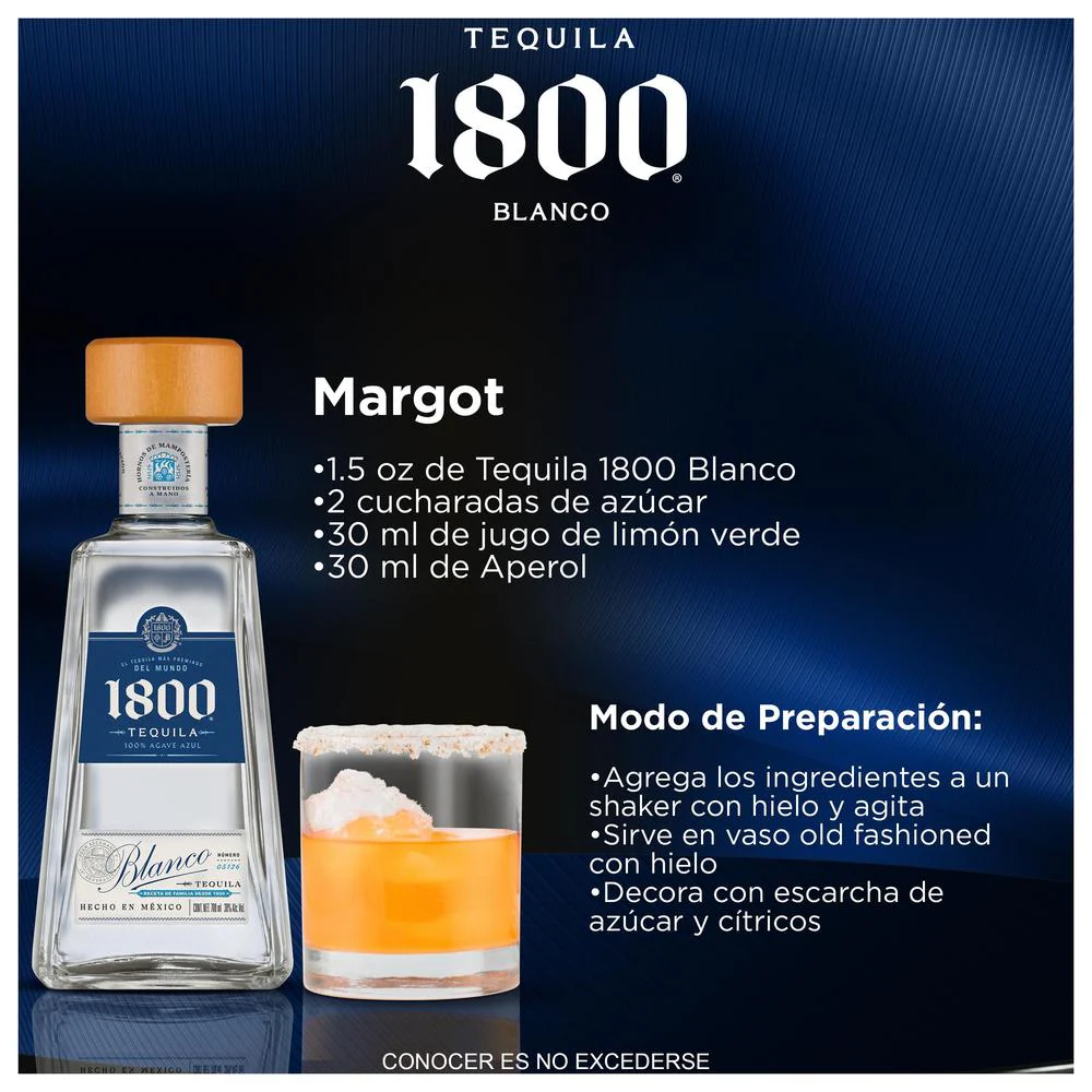 Tequila Cuervo 1800 Blanco 700 mL - Image 3