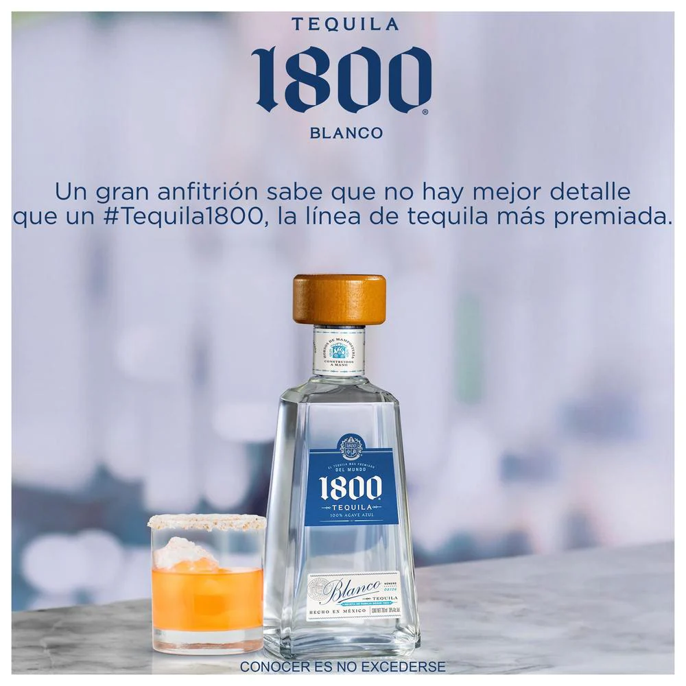 Tequila Cuervo 1800 Blanco 700 mL - Image 4