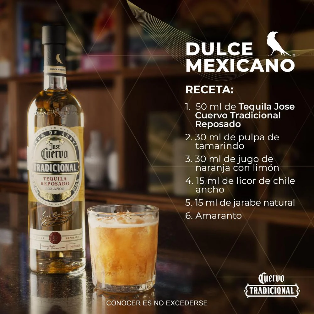Tequila Cuervo Tradicional Reposado 950 mL - Image 3