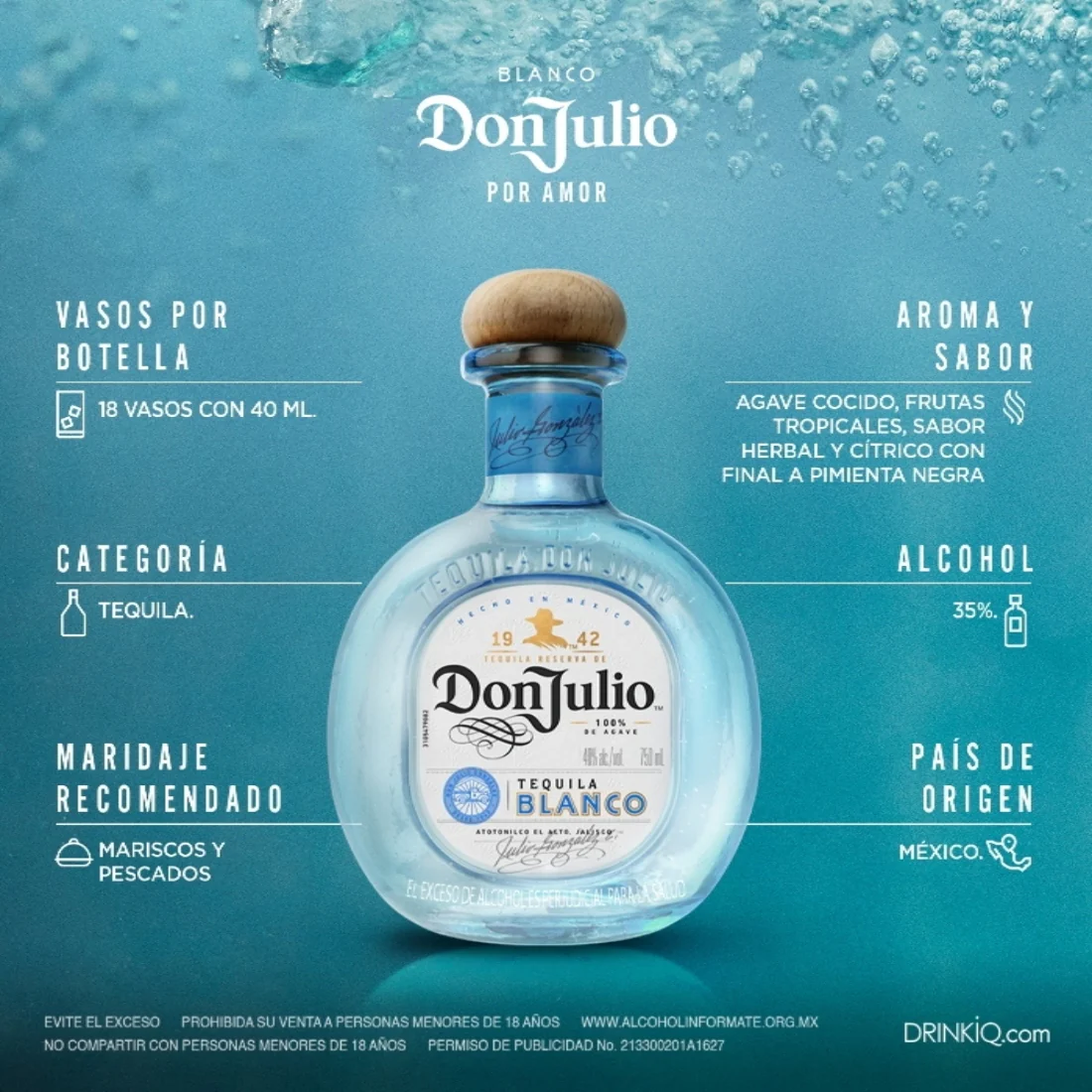 Tequila Don Julio Blanco 700 mL (OFERTA EXCLUSIVA EN LÍNEA) - Image 5