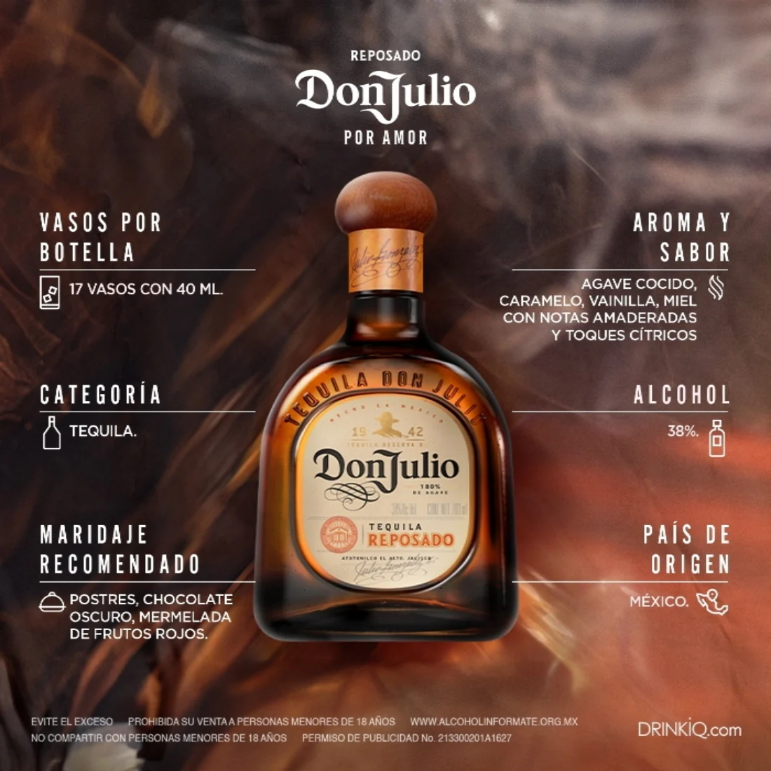 Tequila Don Julio Reposado 700 mL (OFERTA EXCLUSIVA EN LÍNEA) - Image 5