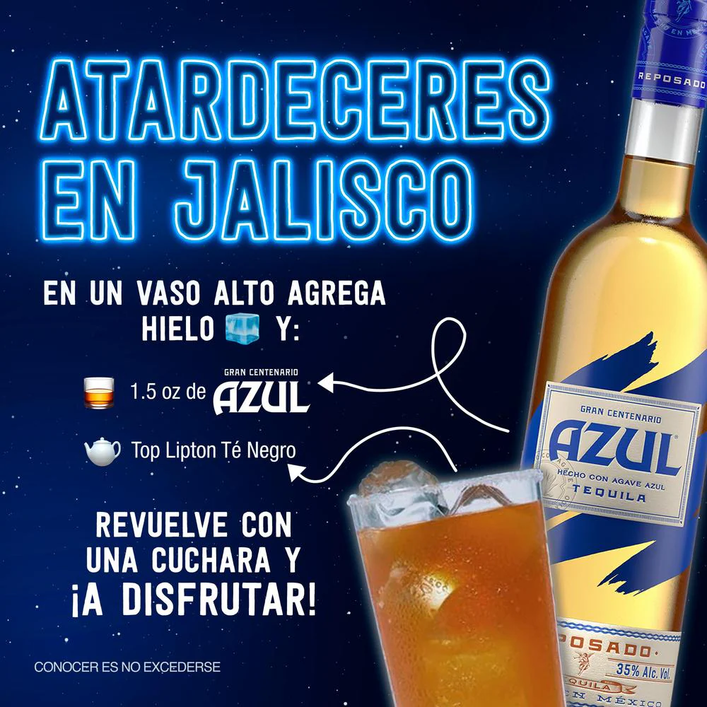 Tequila Gran Centenario Azul 950ml - Image 2