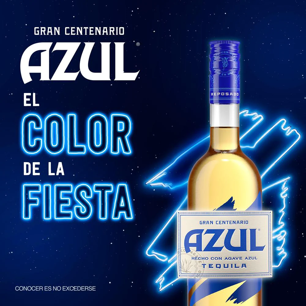 Tequila Gran Centenario Azul 950ml - Image 4