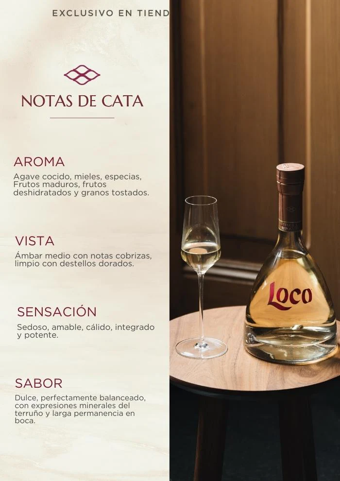 Tequila Loco Ambar Reposado 750 mL - Image 3