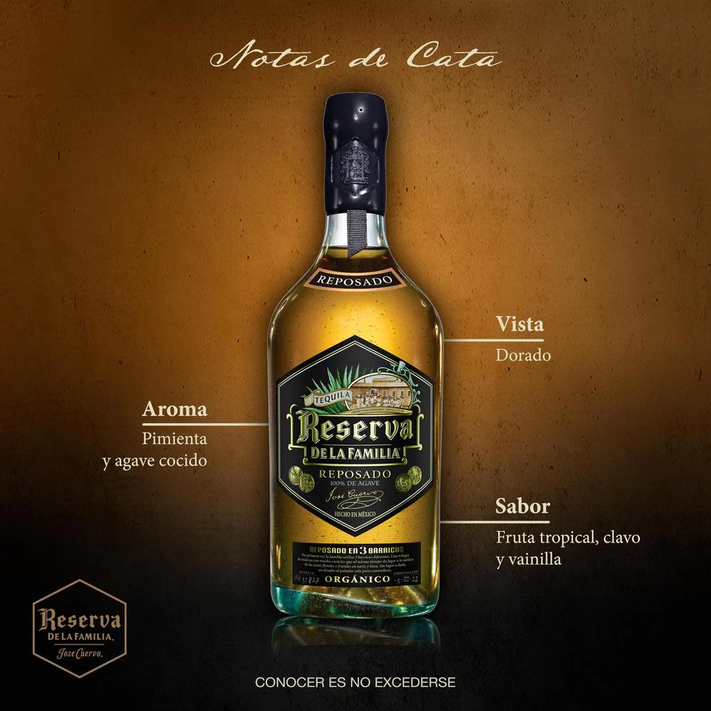 Tequila Reserva de la Familia Reposado 750 mL - Image 3