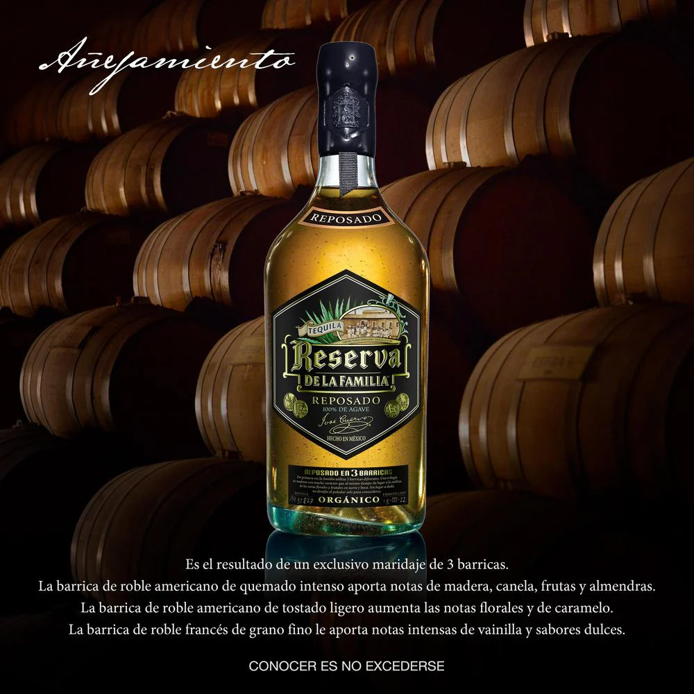 Tequila Reserva de la Familia Reposado 750 mL - Image 4