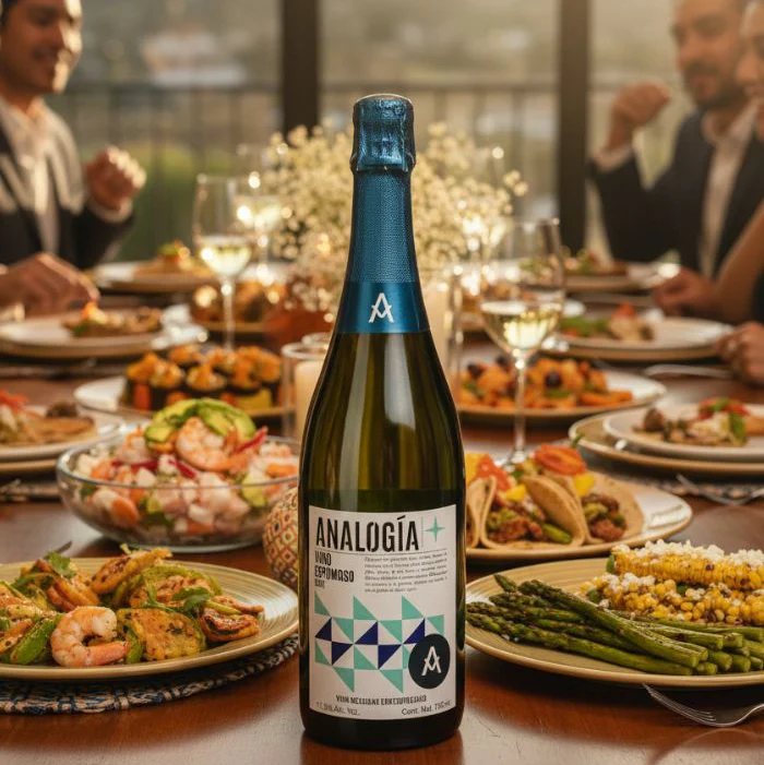 Vino Espumoso Analogía Brut 750 mL - Image 4