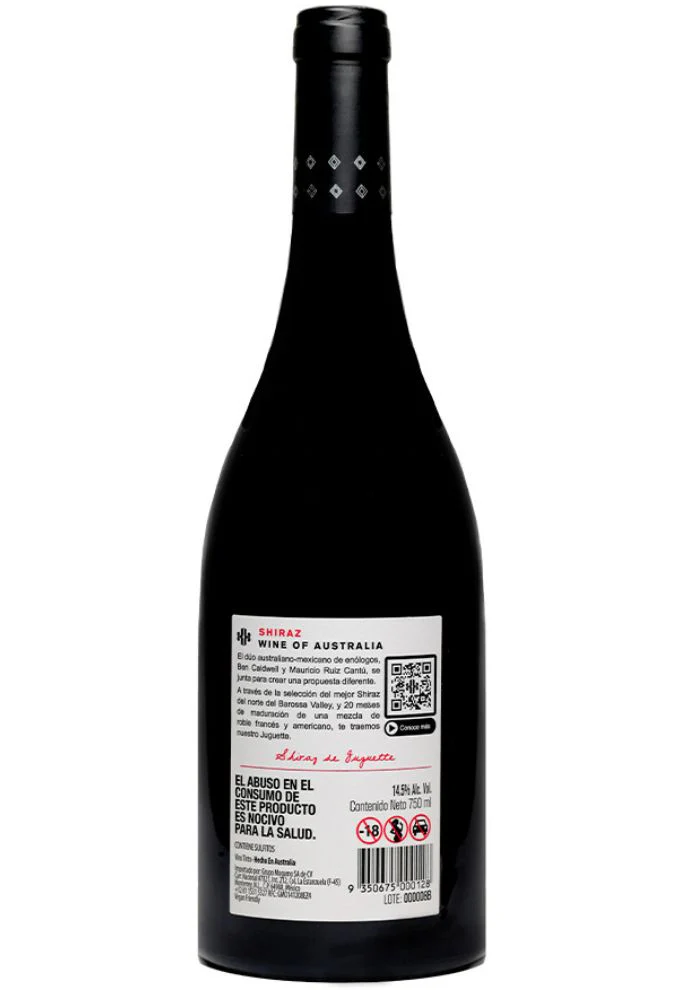 Vino Tinto Juguette Shiraz 750 mL - Image 3