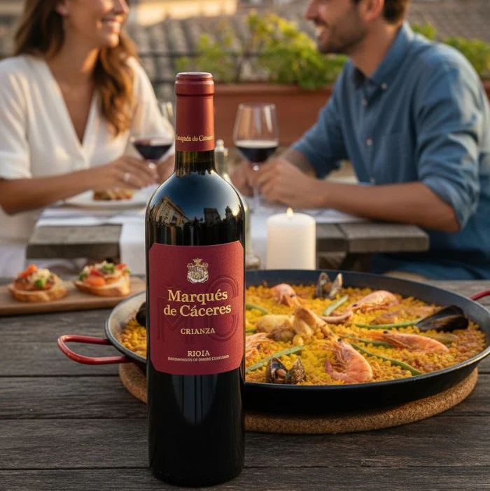 Vino Tinto Marqués de Cáceres Crianza 750 mL - Image 4