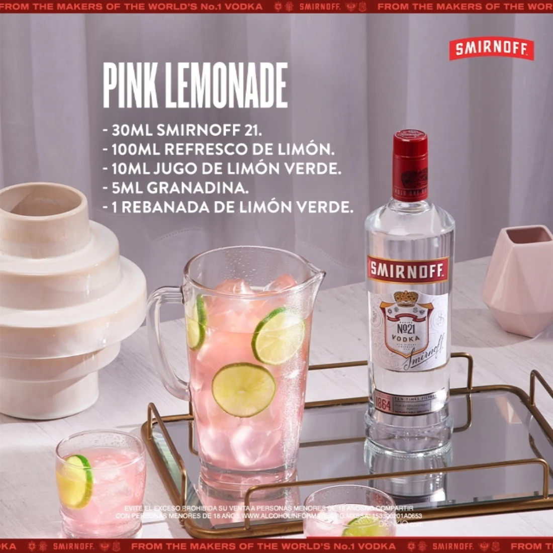 Vodka Smirnoff N°21 750 ml (OFERTA EXCLUSIVA EN LÍNEA) - Image 3