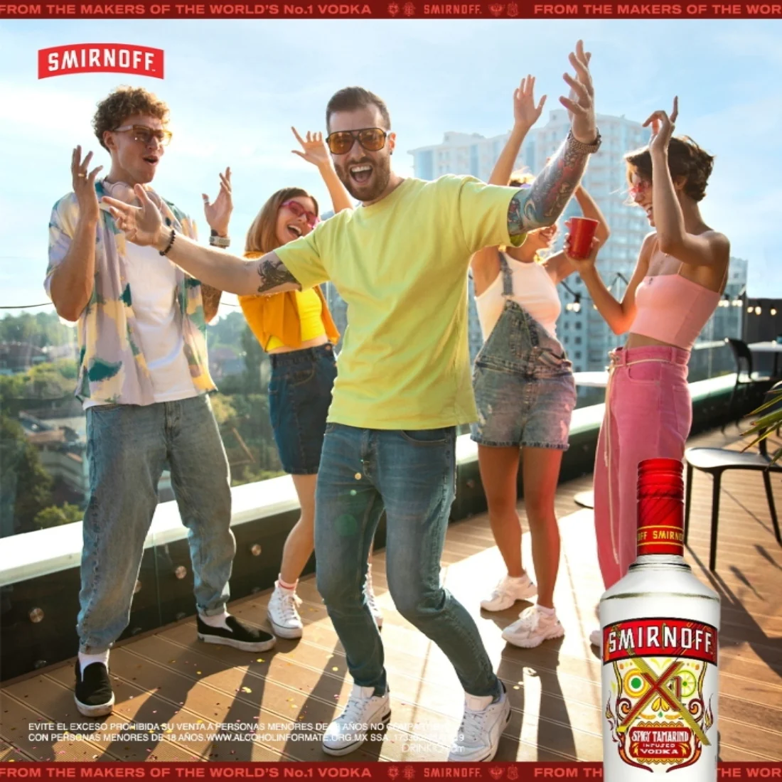 Vodka Smirnoff X1 Tamarindo 750 ml - Image 4