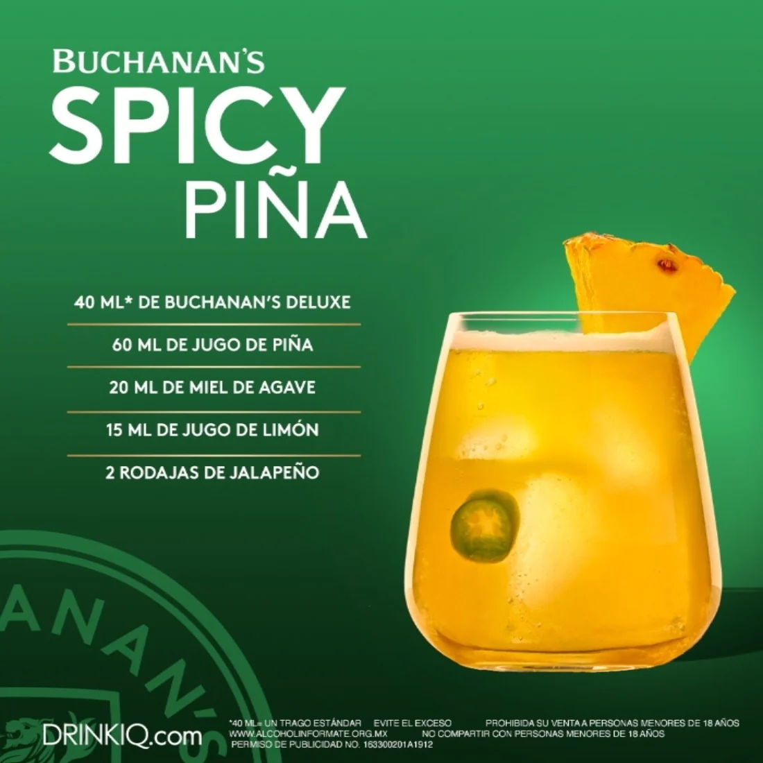 Whisky Buchanan's Deluxe 12 años Blended Scotch 750 ml (OFERTA EXCLUSIVA EN LÍNEA) - Image 3