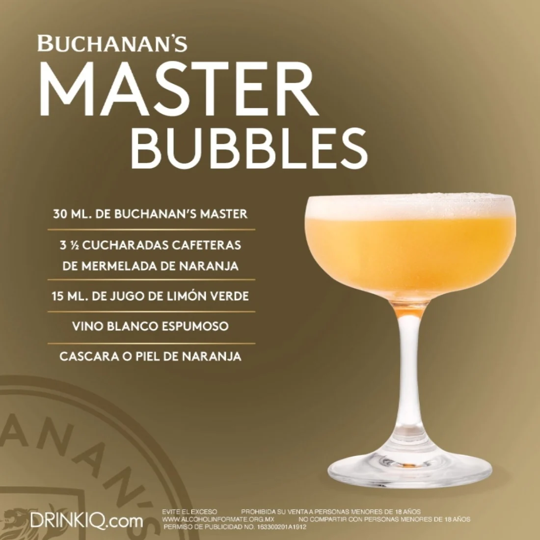 Whisky Buchanan's Master Blended Scotch 750 ml - Image 3