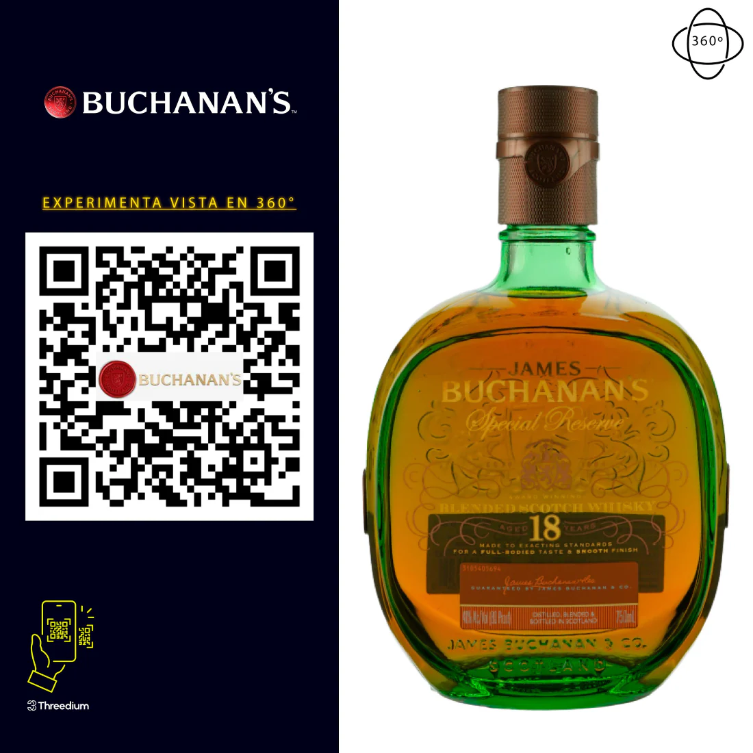 Whisky Buchanan's Special Reserve 18 años Blended Scotch 750 ml (OFERTA EXCLUSIVA EN LÍNEA) - Image 6