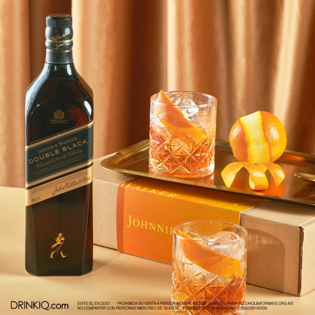 Whisky Johnnie Walker Double Black Blended Scotch 750 ml - Image 2
