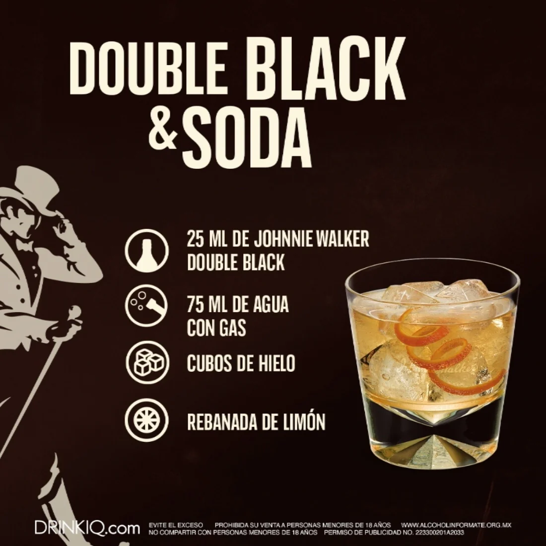 Whisky Johnnie Walker Double Black Blended Scotch 750 ml - Image 3