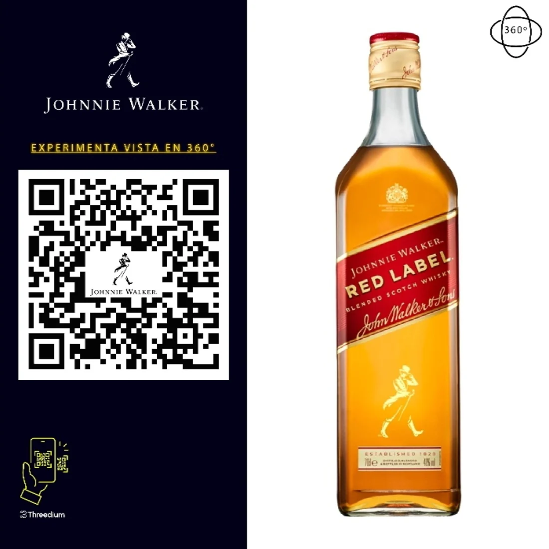 Whisky Johnnie Walker Red Label Blended Scotch 1 L (OFERTA EXCLUSIVA EN LÍNEA) - Image 6