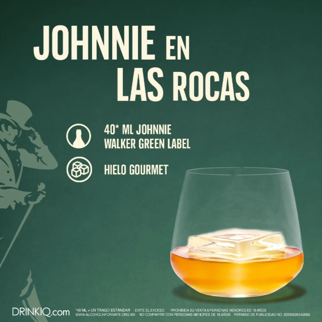 Whisky Johnnie Walker Green Label Blended Scotch 700 ml - Image 3