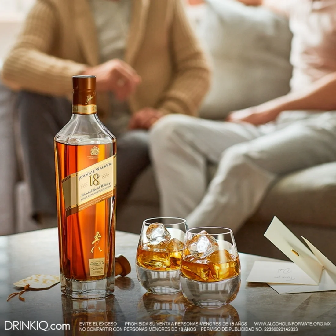Whisky Johnnie Walker 18 Blended Scotch  750 ml - Image 4